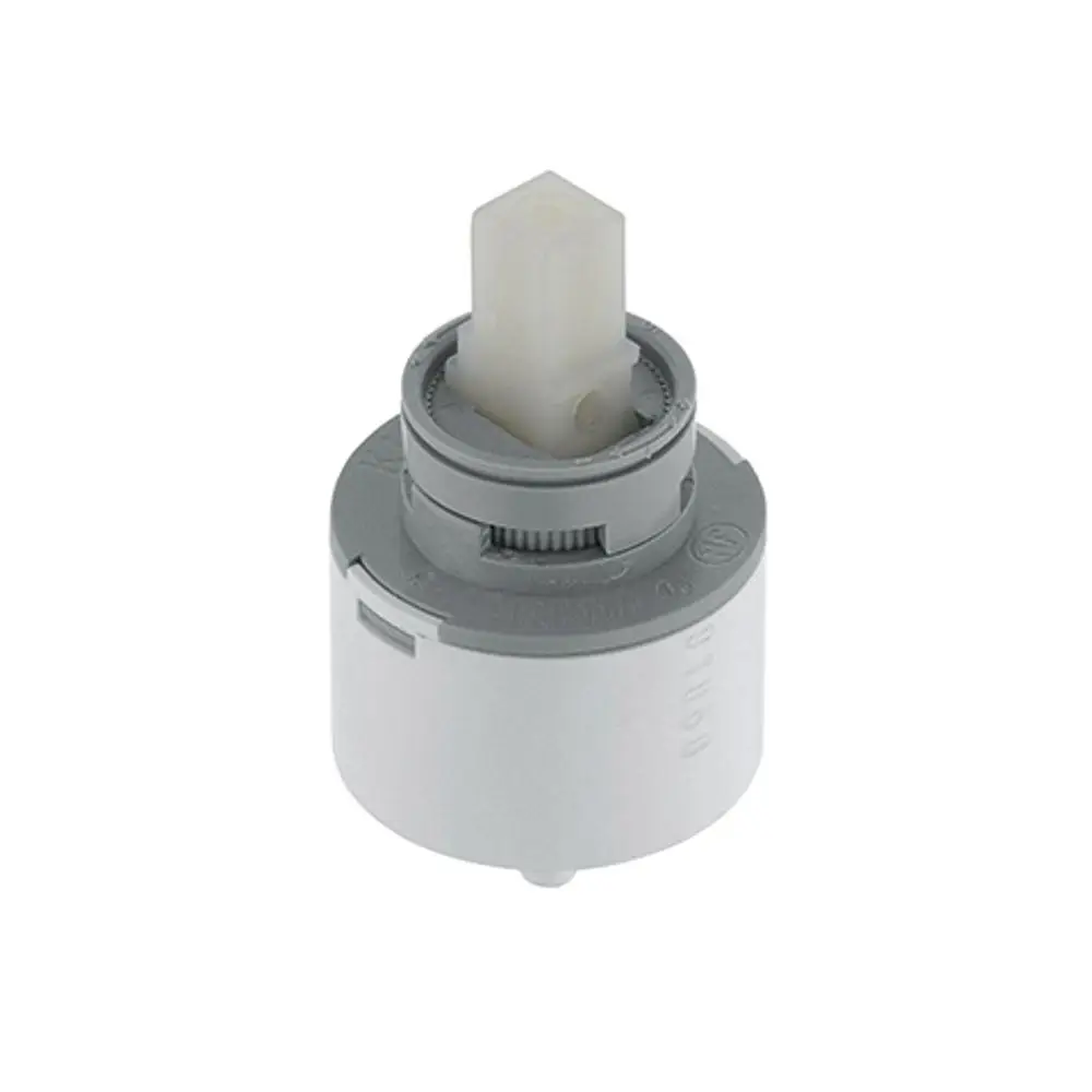 Kludi Steuereinheit in kompaktem Design, ausgestattet mit einem zentralen Drehmechanismus zur Regelung, ideal für Sanitäranwendungen.